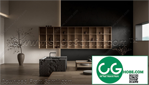 Tea Room 10 3D Model